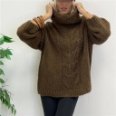 maglione collo ad anello tracy